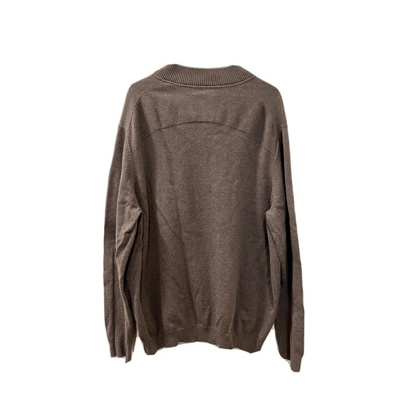 Tommy Bahama Mens Brown Tight Knit Sweater Pullover Cotton Nylon Size XXL - Picture 3 of 11